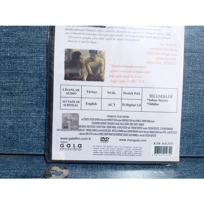 HAMAM DVD FİLM (SIFIR)