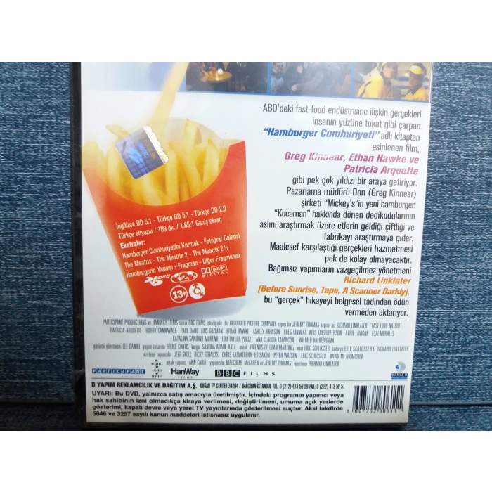 HAMBURGER CUMHURİYETİ DVD FİLM (SIFIR)