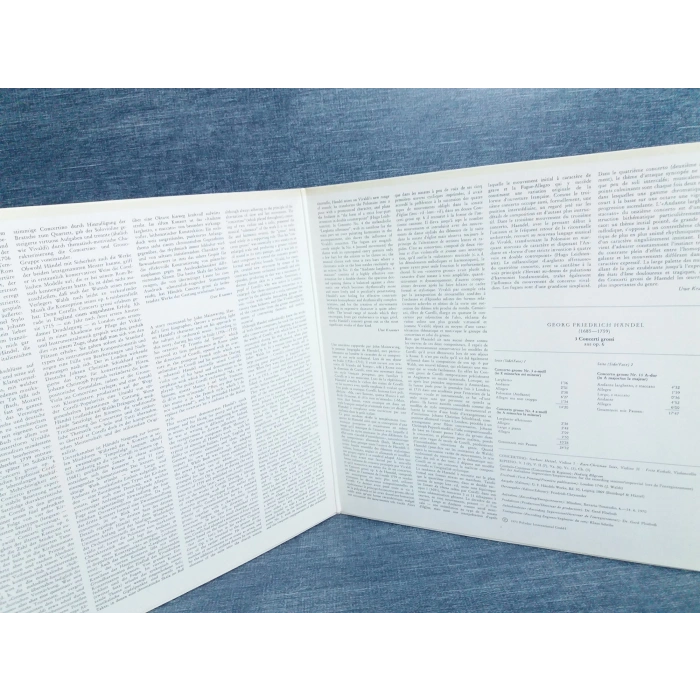 HANDEL 3 CONCERTI GROSSI KARL RICHTER LP