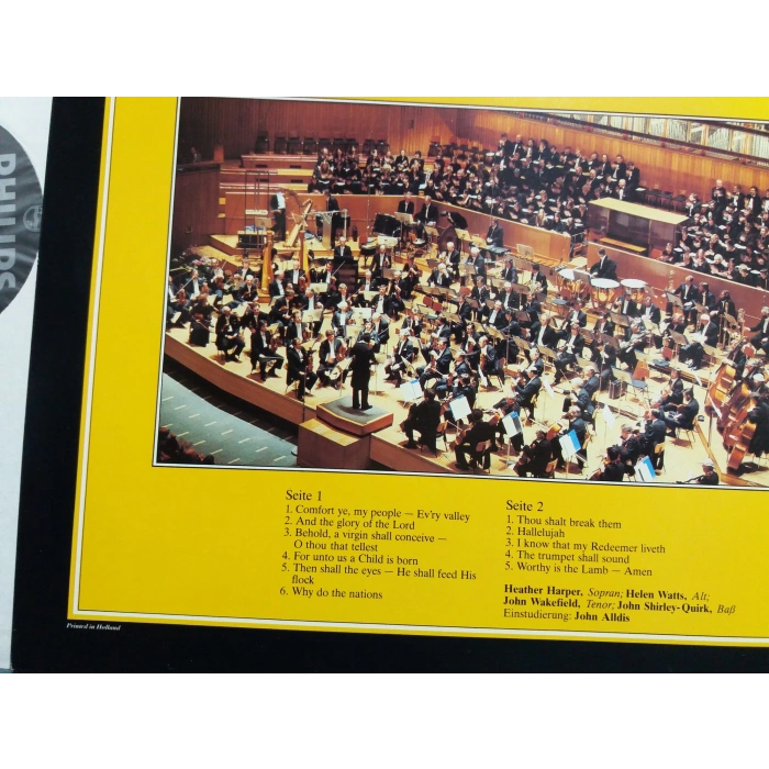 HANDEL DER MESSIAS LONDON SYM COLIN DAVIS