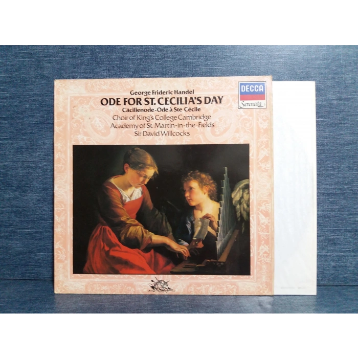 HANDEL ODE FOR ST CECILLAS DAY MUSIC LP