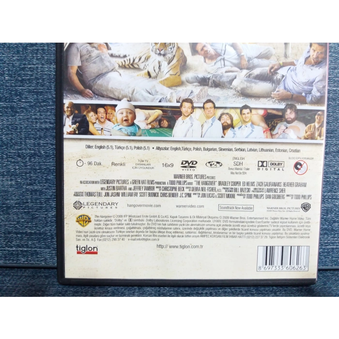 HANGOVER FELEKTEN BİR GECE DVD FİLM