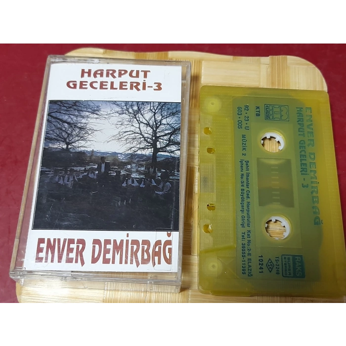 HARPUT GECELERİ 3 ENVER DEMİRBAĞ MÜZİK KASET