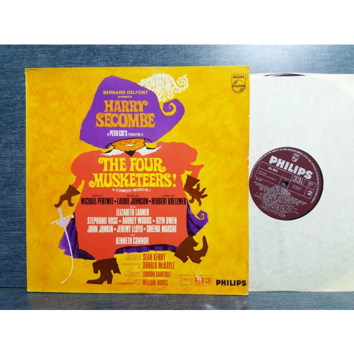 HARRY SECOMBE FOUR MUSKETEERS MUSIC LP ALBUM