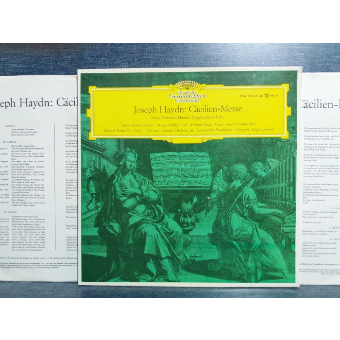 HAYDN CACILIEN MESSE EUGEN JOCHUM 2 LP