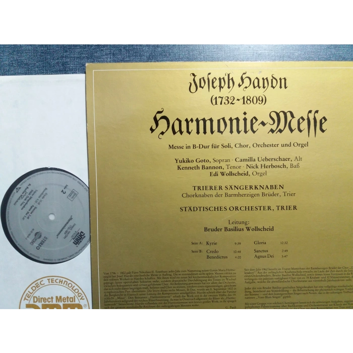 HAYDN HARMONIE MESSE BASILIUS WOLLSCHEID