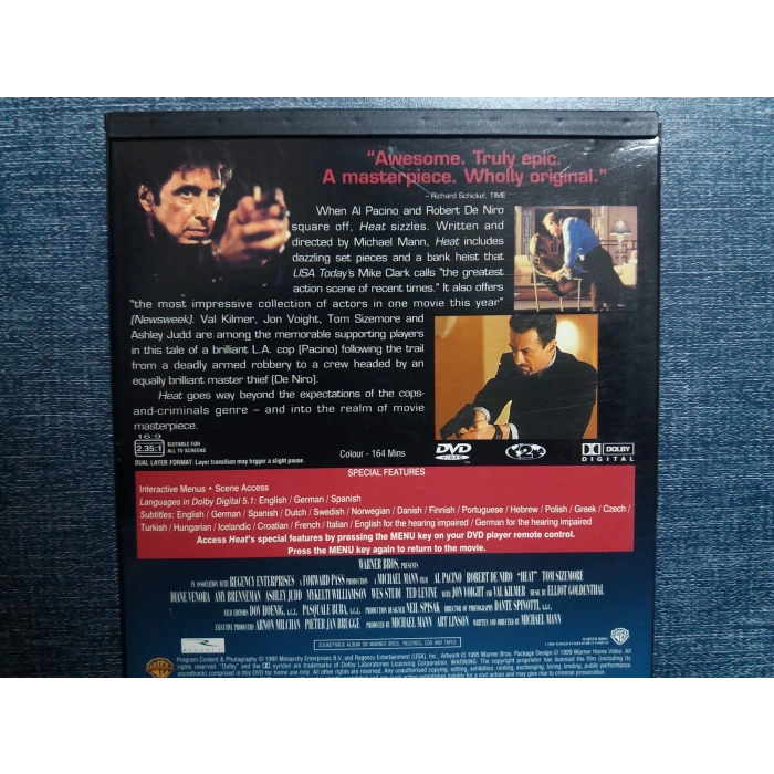 HEAT DVD FİLM (Tr Altyazı-Snapcase)