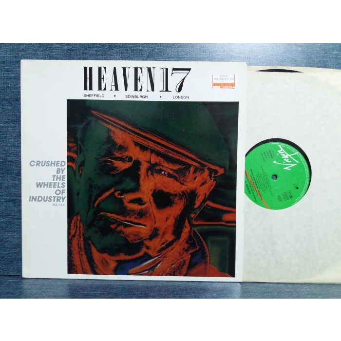 HEAVEN 17 CRUSHED BY THE WHEELS INDUSTRY MAXI LP