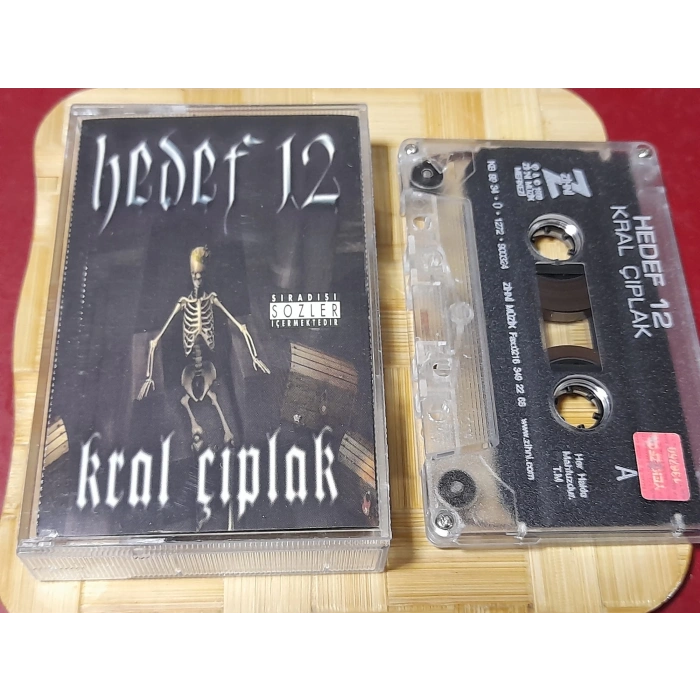 HEDEF 12 KRAL ÇIPLAK MÜZİK KASET
