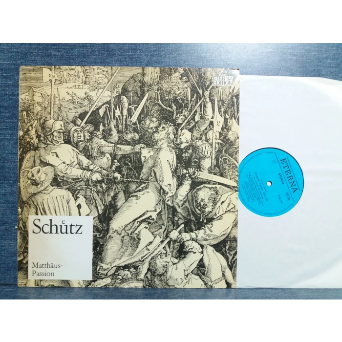 HEINRICH SCHUTZ MATTHAUS PASSION MUSIC LP