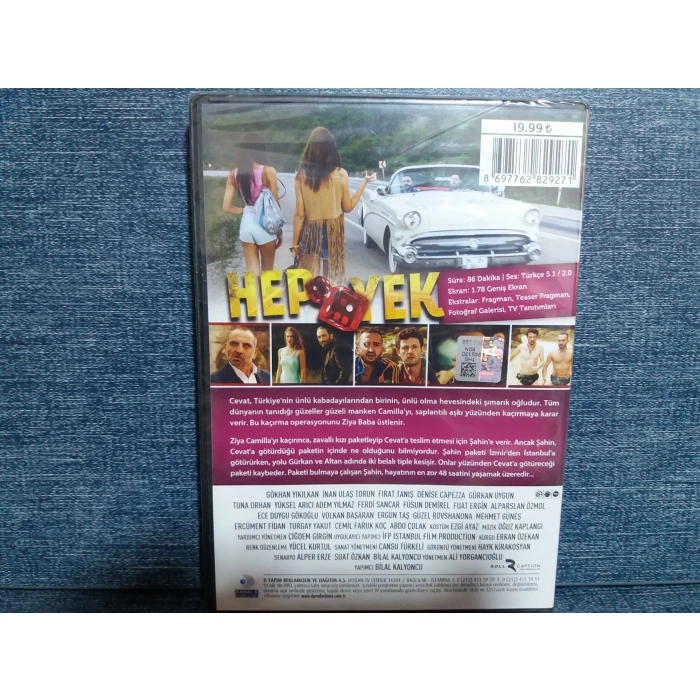 HEP YEK  DVD FİLM (SIFIR)
