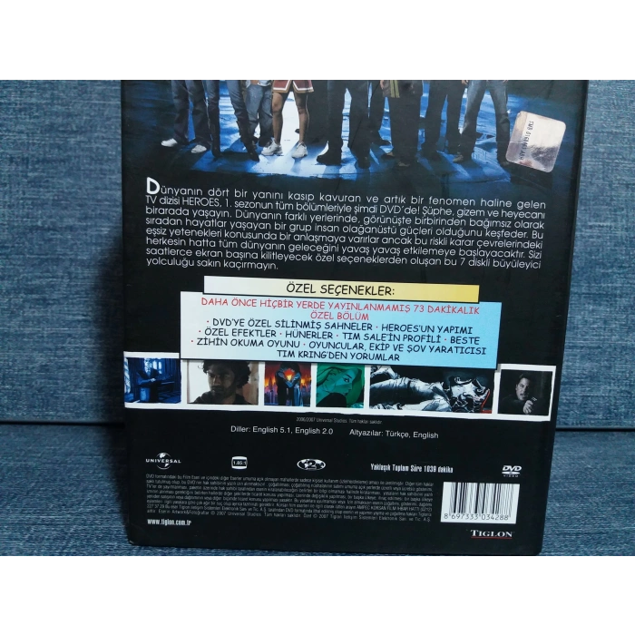 HEROES SEZON 1 DVD FILM (7 DISK)