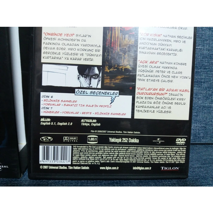 HEROES SEZON 1 DVD FILM (7 DISK)