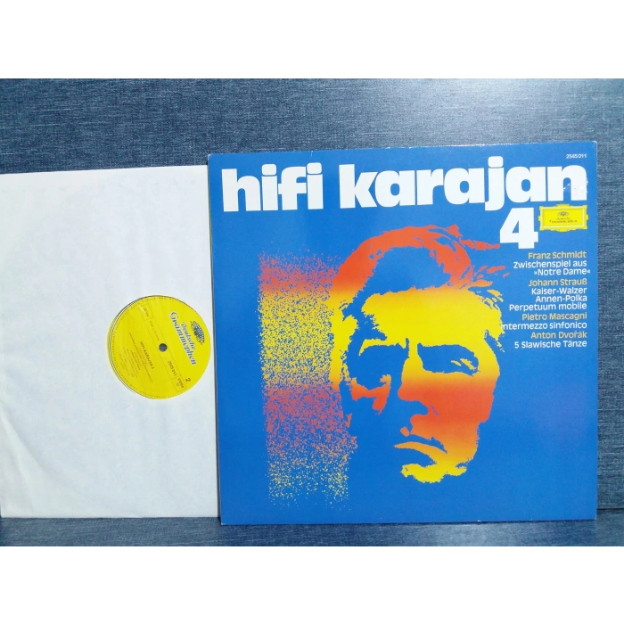 HIFI KARAJAN 4  SCHMIDT STRAUSS MASCAGNI DVORAK