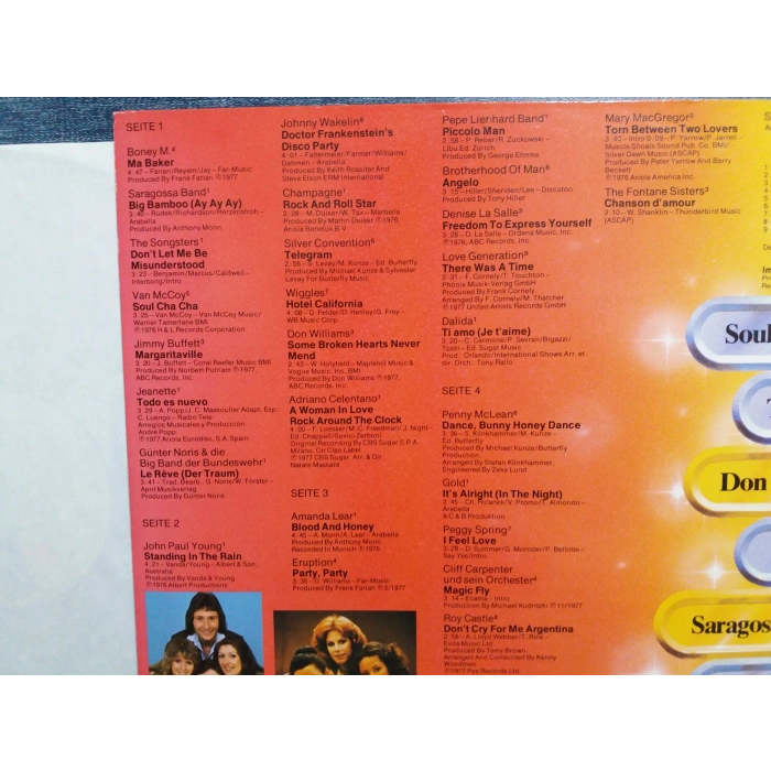 HIT LADEN 28 SUPERHITS EXTRA MUSIC 2 LP