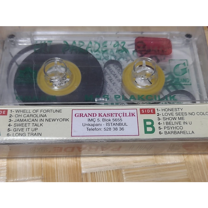 HIT PARADE 93  MÜZİK KASET
