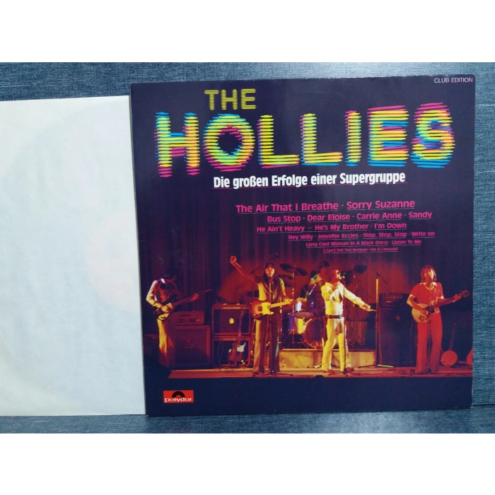 HOLLIES GREATEST HITS MUSIC LP