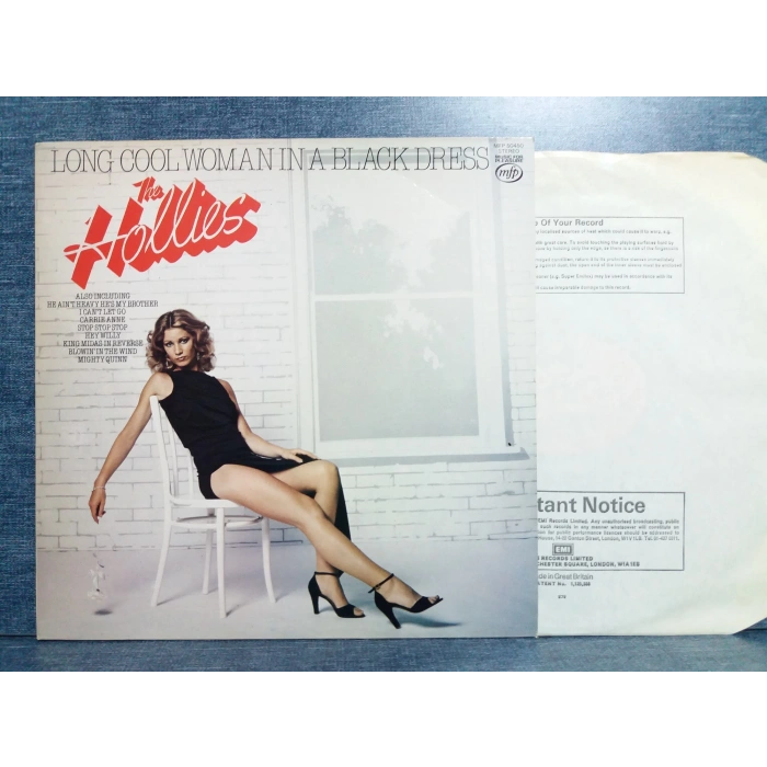 HOLLIES LONG COOL WOMAN A BLACK DRESS LP