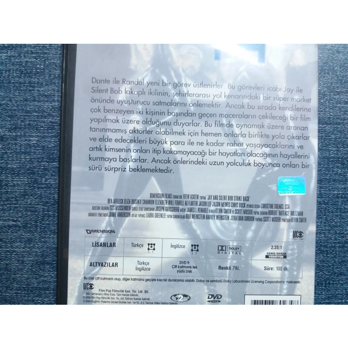 HOLLYWOOD ÇAPKINLARI DVD FİLM