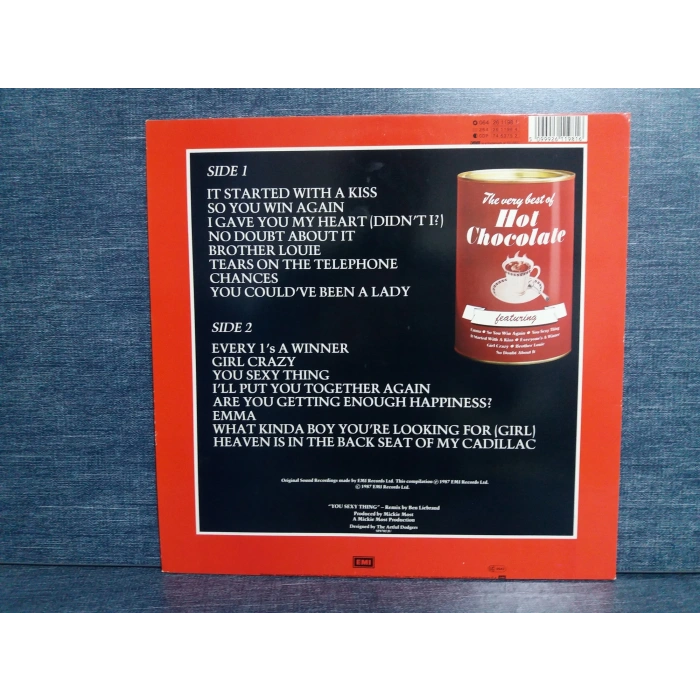 HOT CHOCOLATE BEST OF ALBUM LP