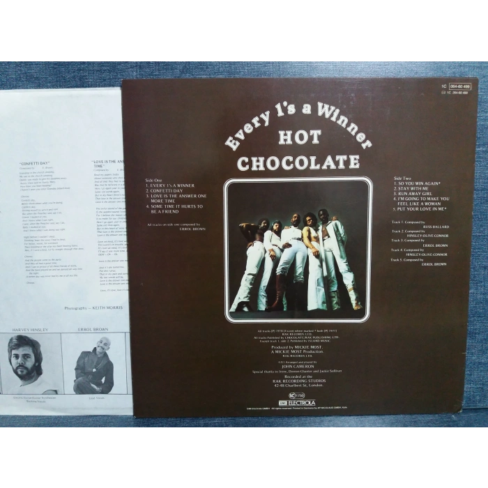 HOT CHOCOLATE EVERY 1S A WINNER LP