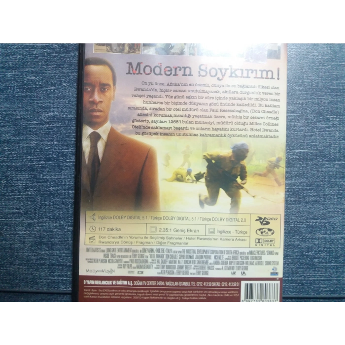 HOTEL RWANDA DVD FİLM
