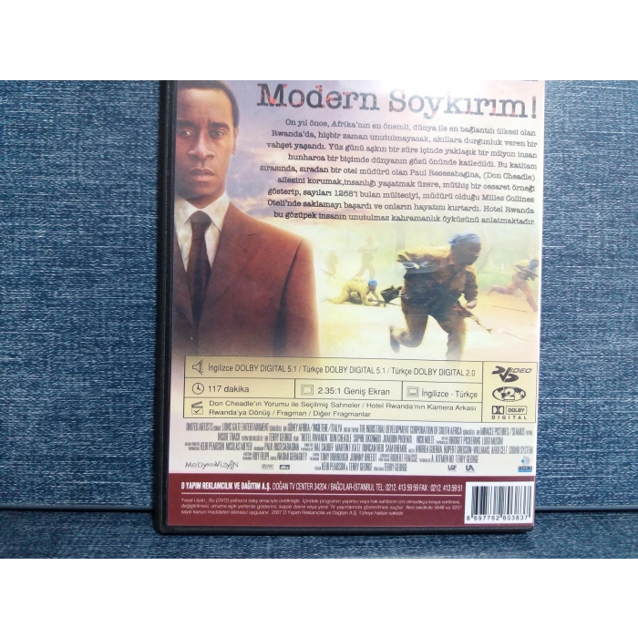 HOTEL RWANDA DVD FİLM