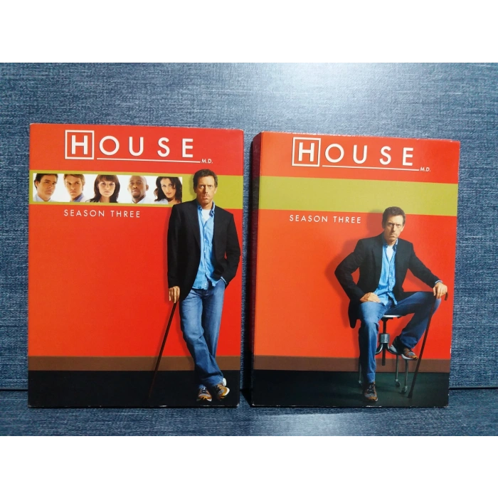 HOUSE SEASON THREE 5 DISK BOX DVD FİLM (İNGİLİZCE)