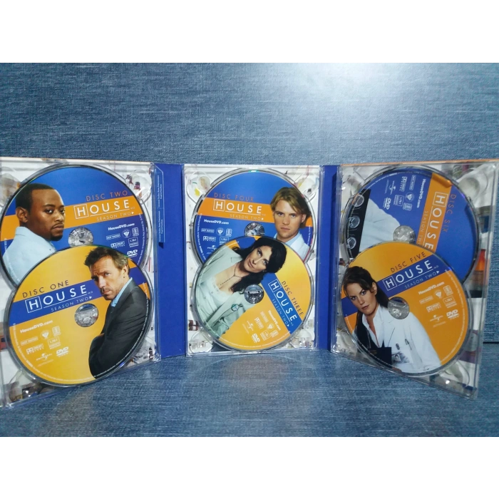 HOUSE SEASON TWO 6 DISK BOX DVD FİLM (İNGİLİZCE)