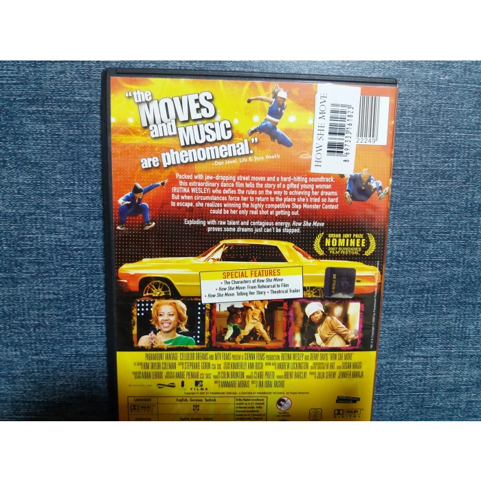 HOW SHE MOVE HIP HOP DVD FİLM