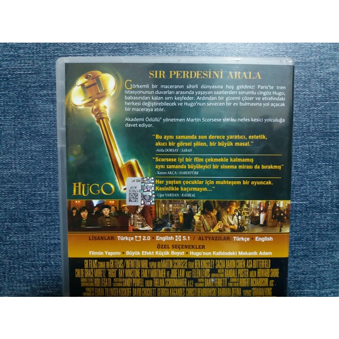 HUGO FİLM DVD