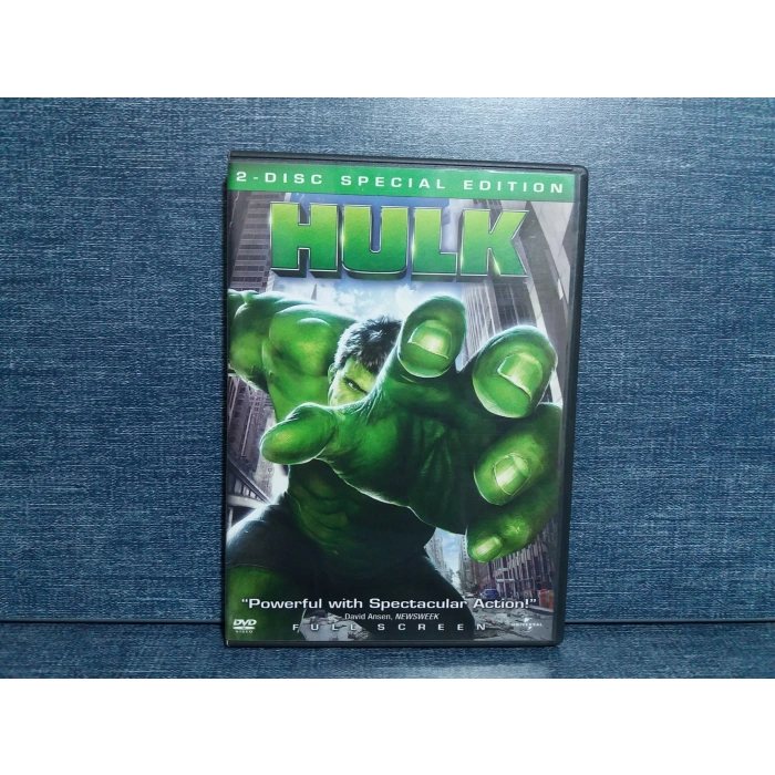 HULK SPECIAL EDITION DVD FİLM (İNGİLİZCE-2 DISK)