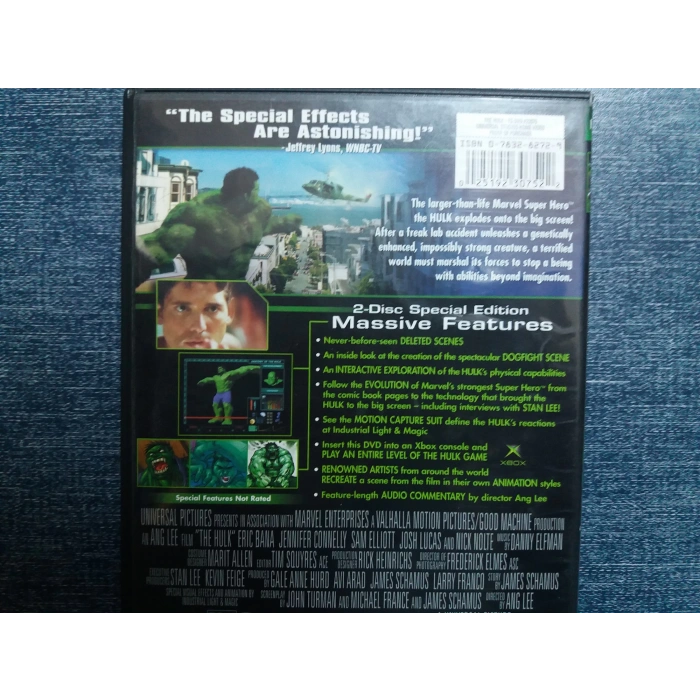 HULK SPECIAL EDITION DVD FİLM (İNGİLİZCE-2 DISK)