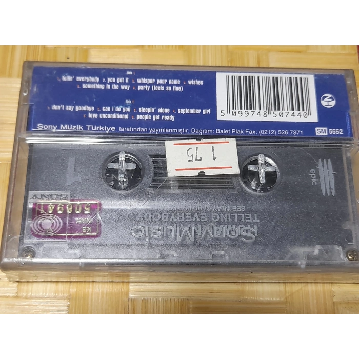 HUMAN NATURE TELLING EVERYBODY MÜZİK KASET