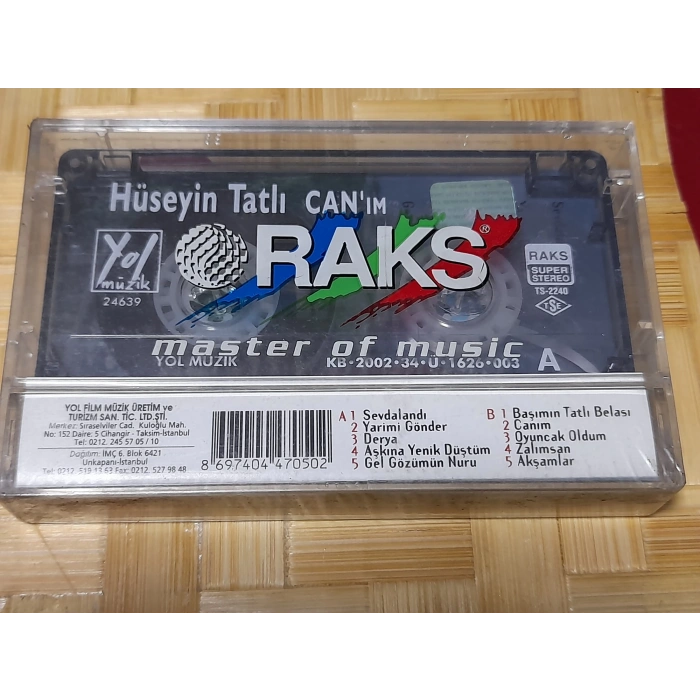 HÜSEYİN TATLI CANIM  MÜZİK KASET