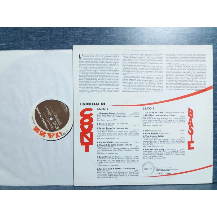 I GIOIELLI DI COUNT BASIE MUSIC LP
