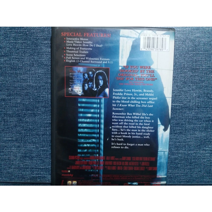 I STILL KNOW WHAT YOU DID LAST SUMMER DVD (İNGİLİZCE)