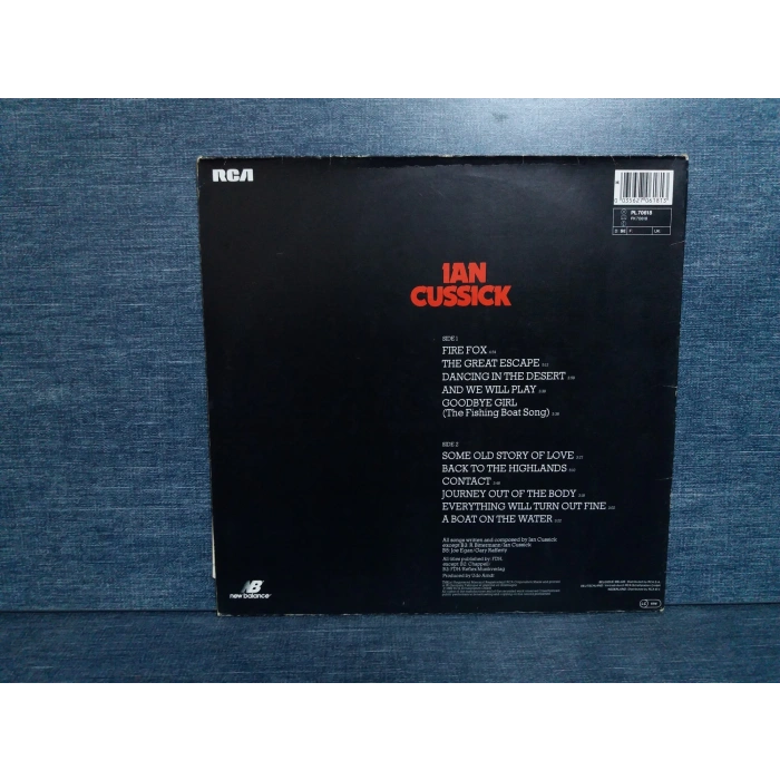 IAN CUSSICK THE GREAT ESCAPE MUSIC LP