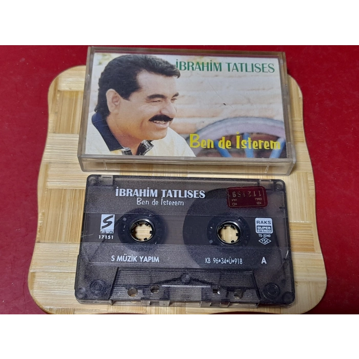 İBRAHİM TATLISES BENDE İSTEREM MÜZİK KASET