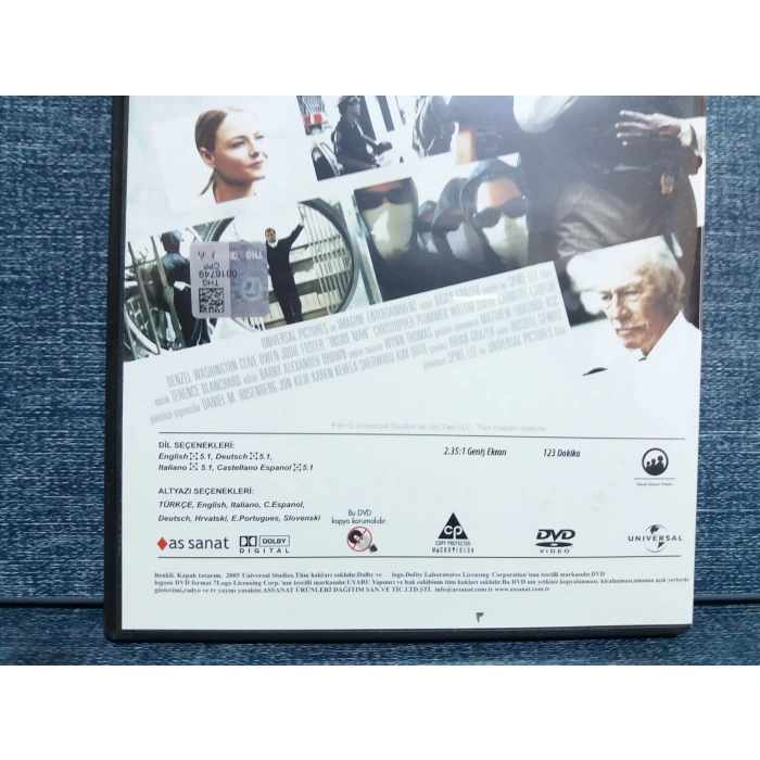 İÇERİDEKİ ADAM DVD FİLM