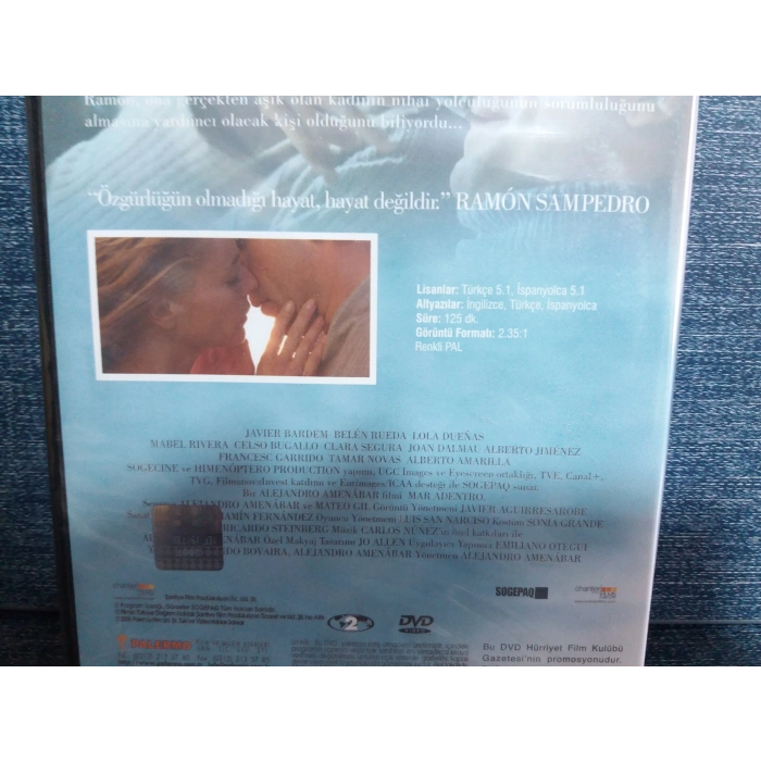 İÇİMDEKİ DENİZ THE SEA INSIDE DVD FİLM (SIFIR)