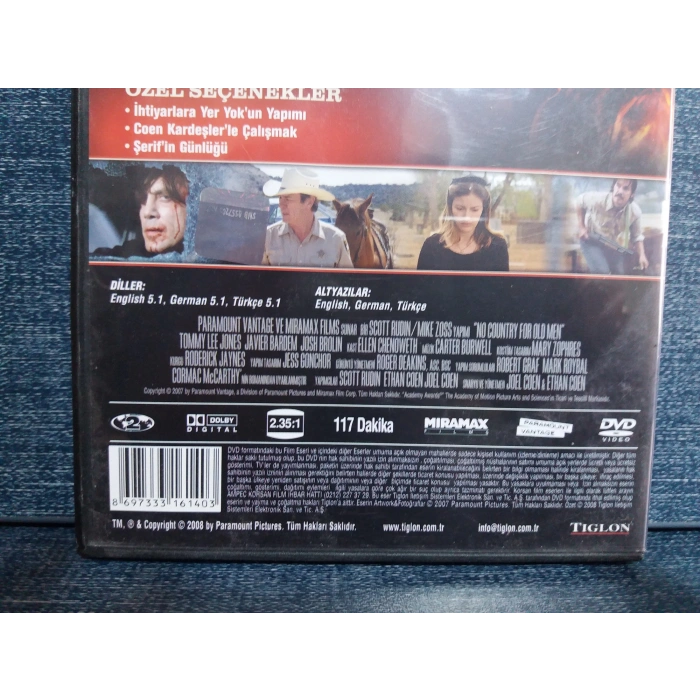 İHTİYARLARA YER YOK DVD FİLM