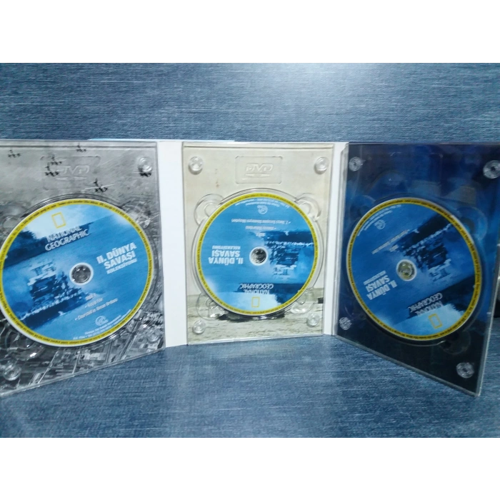 II.DÜNYA SAVAŞI KOLEKSİYONU  3 DVD BOX FİLM BELGESEL