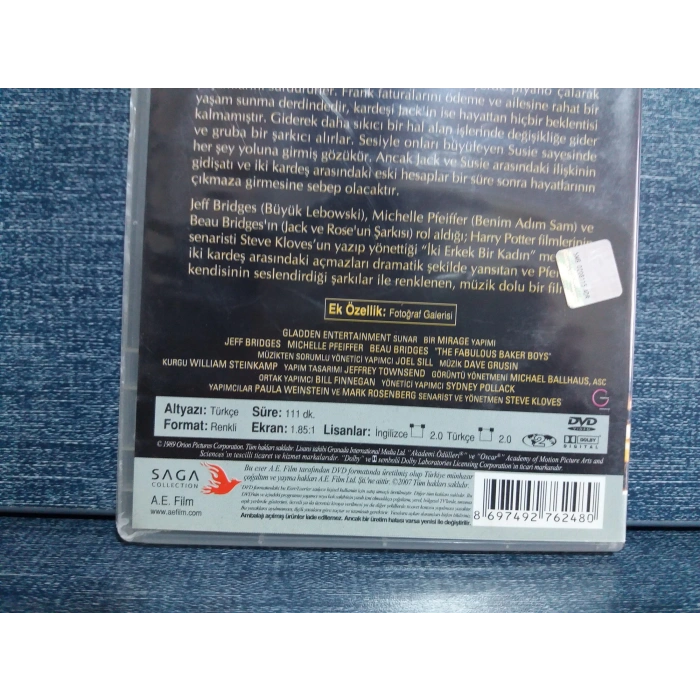 İKİ ERKEK BİR KADIN DVD FİLM