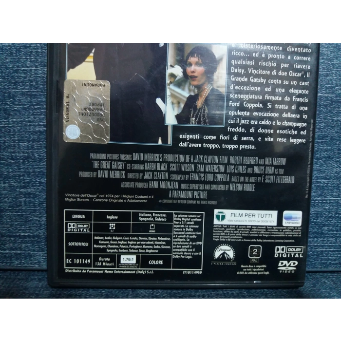 IL GRANDE GATSBY DVD FİLM ( Tr Altyazı)