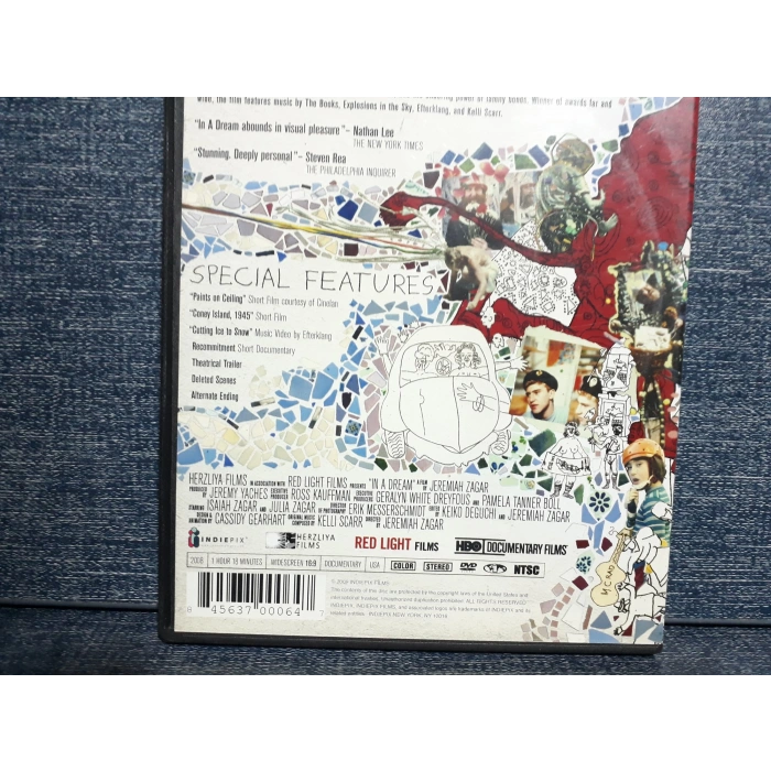 IN A DREAM JEREMIAH ZAGAR DVD FİLM (İNGİLİZCE)