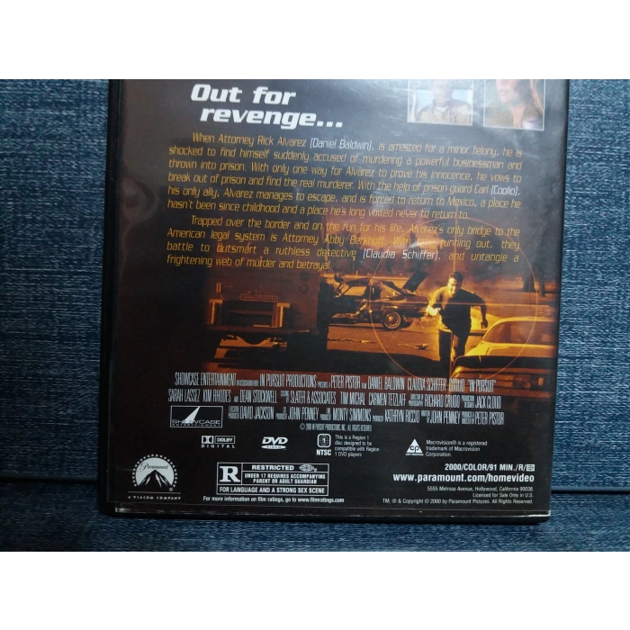 IN PURSUIT  DVD FİLM (İNGİLİZCE)