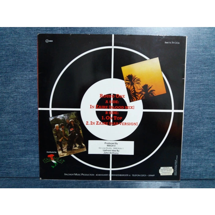 IN ZAIRE ROUND ONE MAXI LP