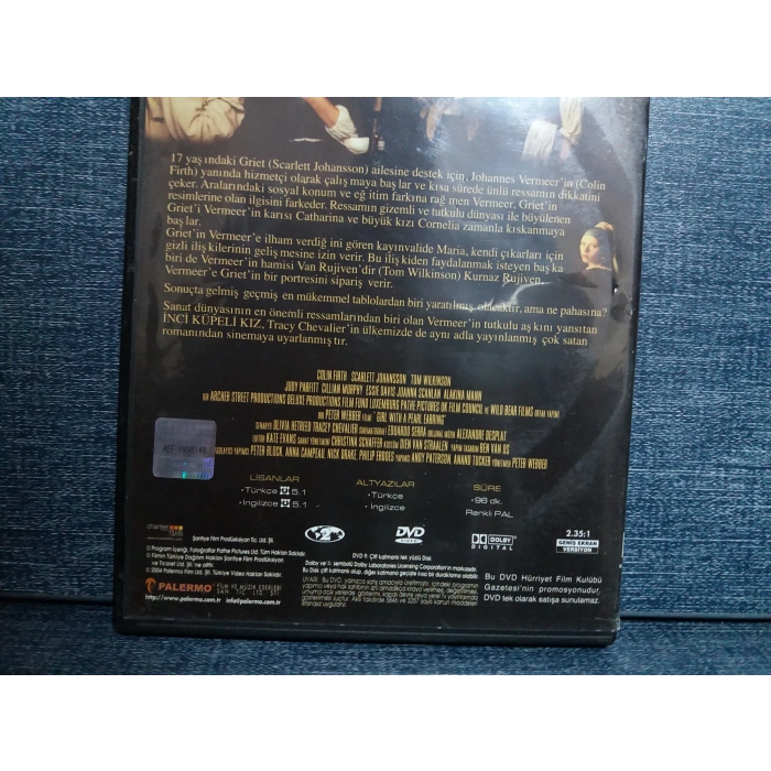 İNCİ KÜPELİ KIZ DVD FİLM