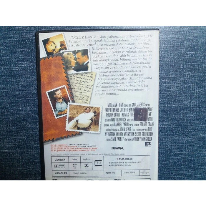 İNGİLİZ HASTA DVD FİLM